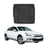 OMAC Premium Bandeja Maletero Alfombrilla para Citroen C5 Sedán 2008-2017 TPE